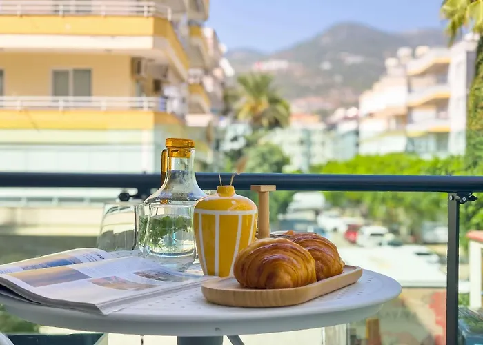 Qoople Legend C - In 100m To The Sea Apartment Alanya